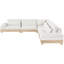 Canapé modulaire en tissu de chenille 5 pièces 127,75 po Turin-2091117253-2091117252