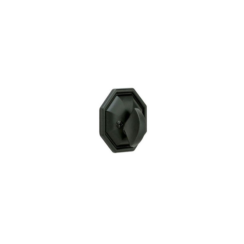 Pêne dormant simple face octogonale finition bronze moyen