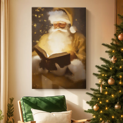 Candlelit Carol of Star-Premium Gallery Wrapped Canvas
