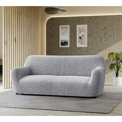 Stretchy Slipcover for Sofa - Durable & Stylish - Printed Collection