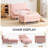 47" Upholstered Accent Chair With Ottoman,-134258949