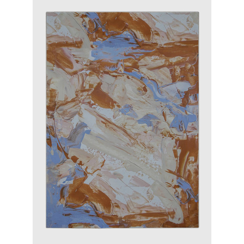 Ergi Washable Abstract Indoor Rug, Rectangle 3' x 5'