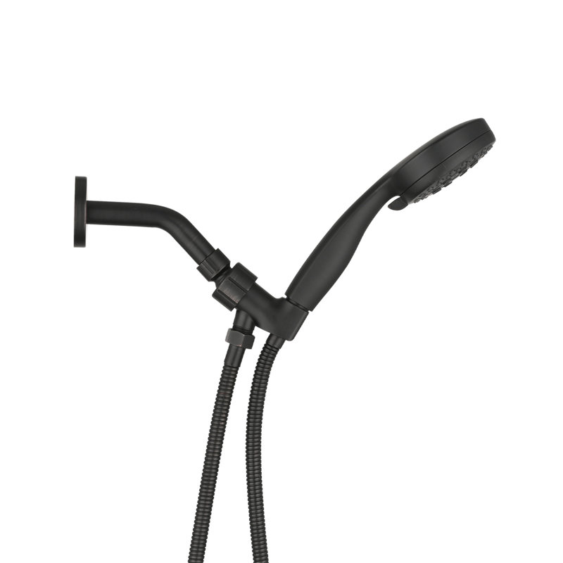 Pomme de douche à 5 réglages avec modes et pommes de douche à haute pression, Bronze frotté à l'huile