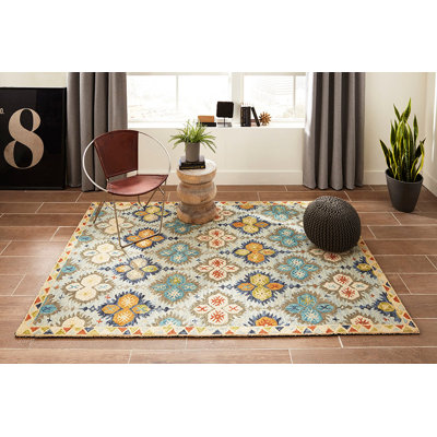 Dalas Wool Geometric Indoor Rug