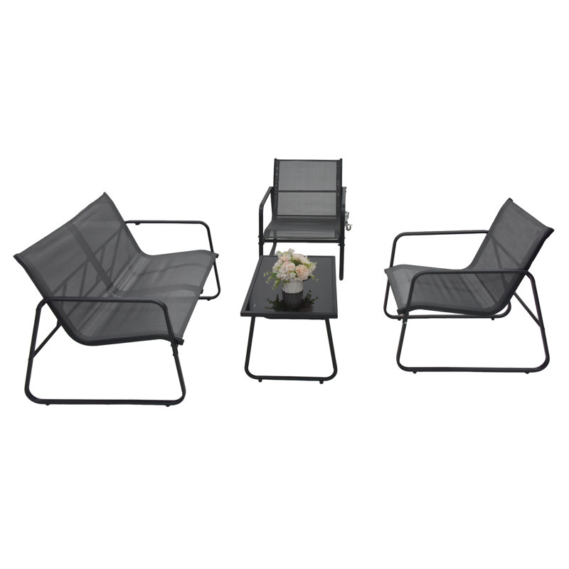 Outdoor Lounge Chair, Grey