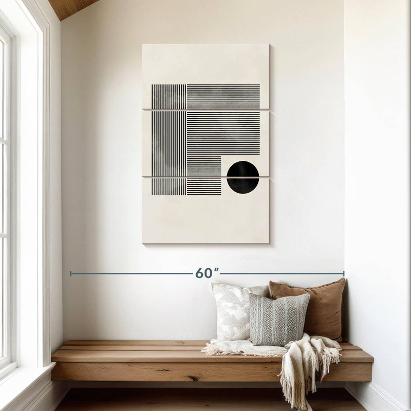 Avery Minimalist Square, 45" H x 28" W