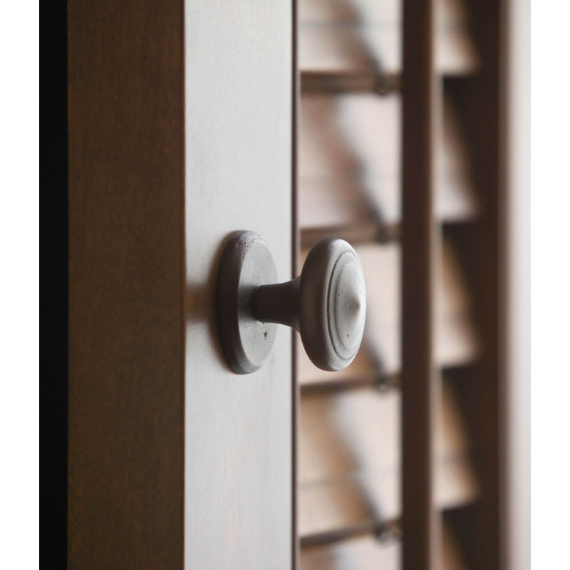 Roswell Bronze Round Knob, Silicon Bronze Brushed