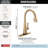 Lenta Touch2O Kitchen Faucet with Touchless Technology-109382283