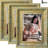5" x 7" Black 3 PCS Portrait Picture Frame for Desk Decor-34840970-34840972-34840974