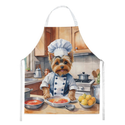 No Pattern Bib Apron