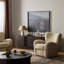 Amelie Chair-Beige Shearling-318905901