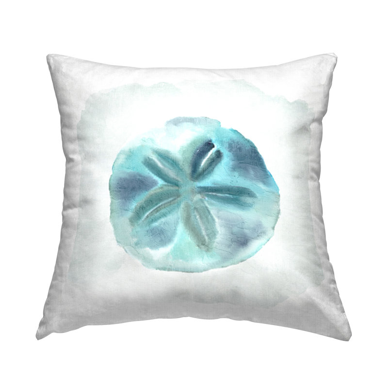Coussin Blue Sand Dollar Beach
