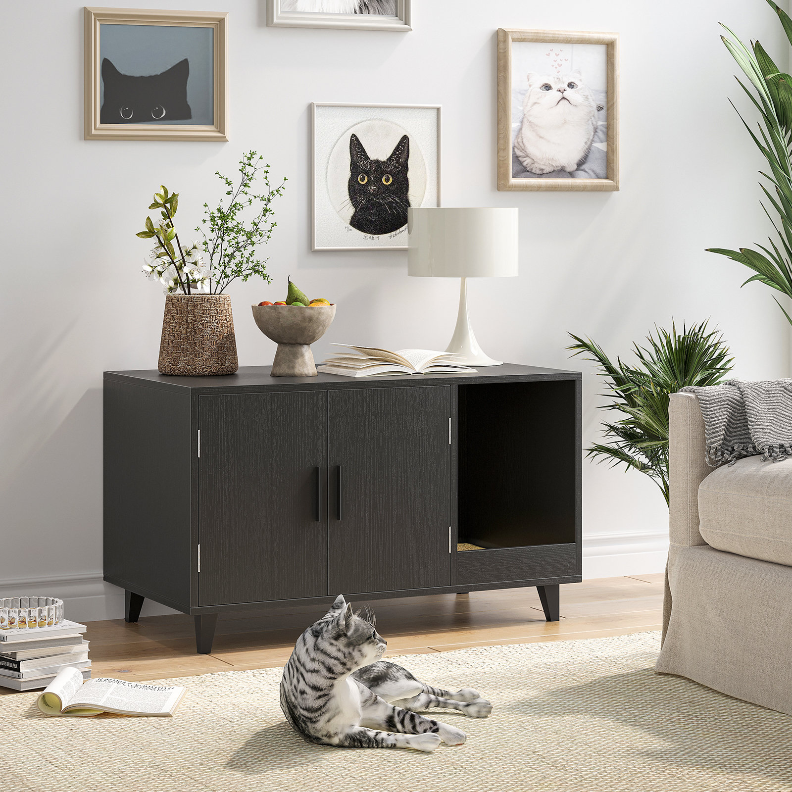 Wayfair hidden shop litter box