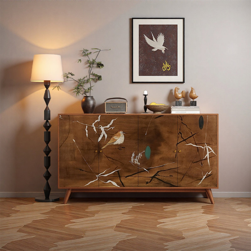 Nouveau buffet en bois artistique chinois