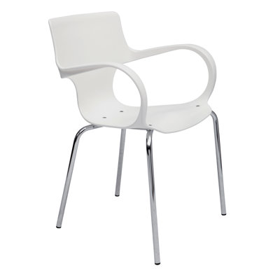 Sofia Stackable Plastic Seat Waiting Room Chair with Metal Frame