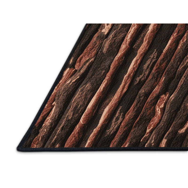 Washable Beef jerky Desserts Area Rug, Rectangle 5' x 8'