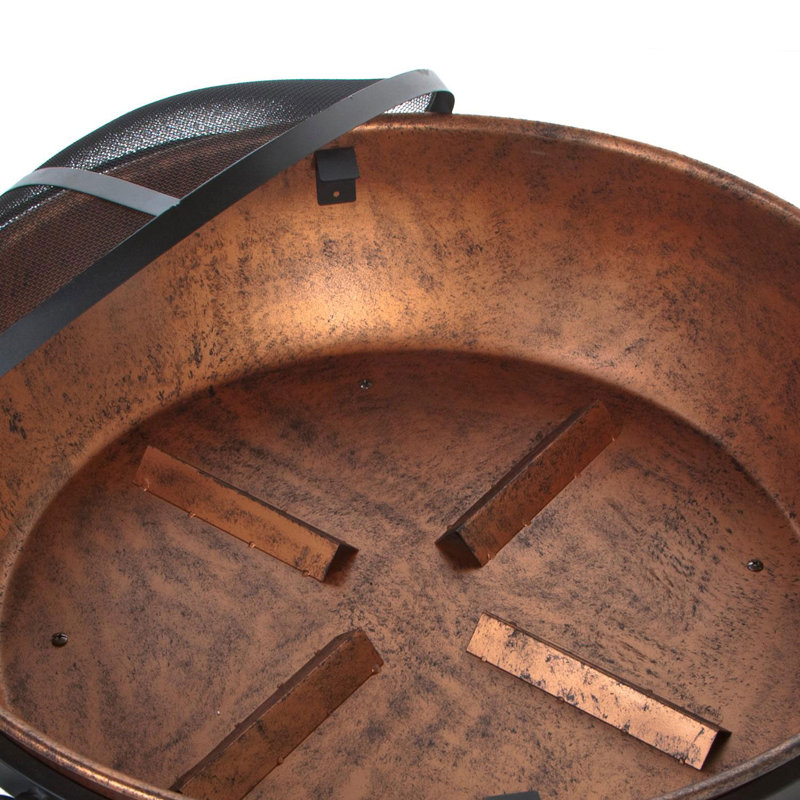 Round Steel Wood Burning Smokeless Fire Pit