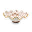 Mocha Check Ceramic Fluted Serving Bowl-583699300