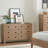 Alaterre Furniture Arden Wood Double Dresser