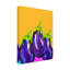 «Alice Straker Groovy Aubergines», art sur toile-1938969869