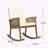 Rashmare Rocking Chair with Cushions-1612831562