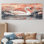 Swan Reflections of Elegance - Swans Animal Wall Art - ensemble de 5 décorations murales modernes