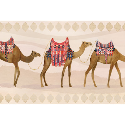 «Meet Me in Marrakech D» par Victoria Borges, reproduction d'art sur toile