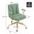 24" W Swivel Upholstered PU Office Chair-1376615215