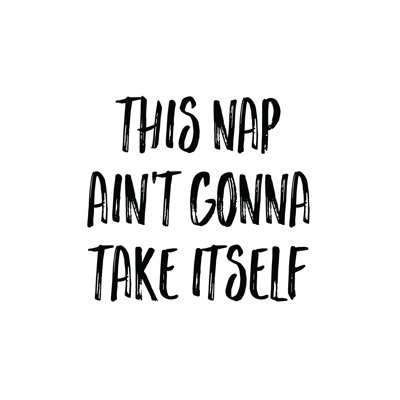 Nap Itself - Wrapped Canvas Print