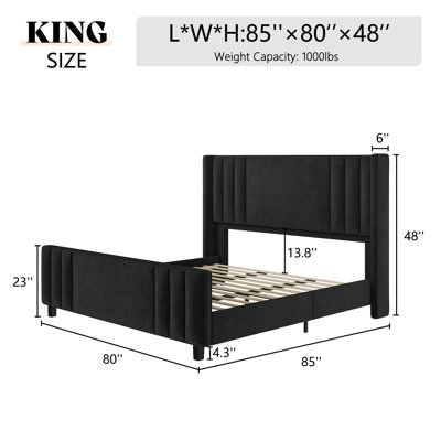 Aurieona Upholstered Platform Bed