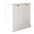 Laundry Sorter Cabinet - White, Made, Painting, Removable Cloth Bags, Easy To Assemble, 100-Pound Load Capacity White With Two Sections, , Painting Applied, Load-Bearing, Assembly Essential-1244068455