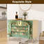 Buffet avec rangement Celestial Crescent Moon Stars Crystals Lake avec 2 portes pour le salon et la cuisine