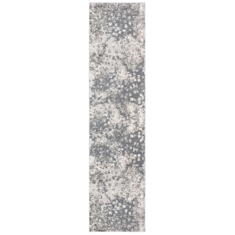 Hewish Performance Abstract Rug, Runner 2'2" x 10'