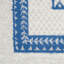 Tapis bleu / blanc Comobabi-823790025