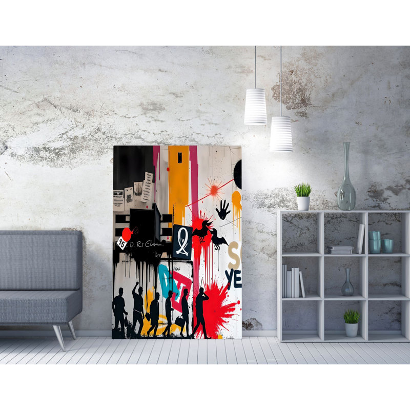 Stunning Decorative Canvas Painting, 27.6 x 39.4 inches | 50% Cotton / 50% Polyester, Digital Printing on Canvas | Sturdy 0.8 x 0.8 inches Wooden Frame, Perfect for Living Room or Office Décor, Eye-Catching Wall Art