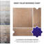 Argile Bordeaux 24-5/8 In. X 24-5/8 In. Porcelain Floor And Wall Tile Kit-919644810