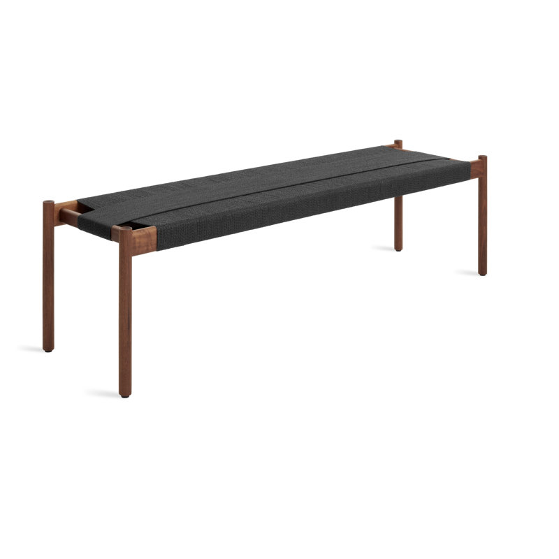 Invitation Bench, 18" H x 48" W x 18" D, Walnut