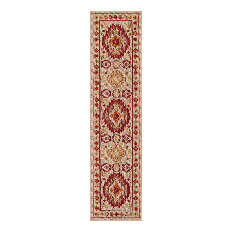 Tapis intérieur / extérieur Marlenia Marlenia, Tapis de couloir 2 pi x 8 pi