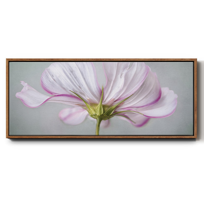 Textured Floral- Framed Canvas, 24" H x 60" W