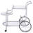 3-Tier Serving Cart with Casters