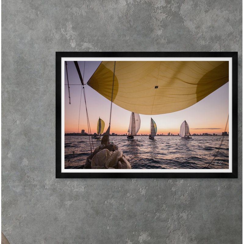 Yellow Sail Ii Print