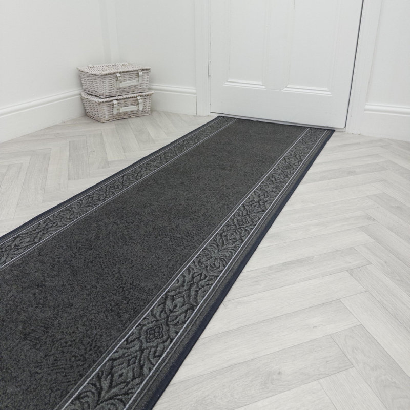 Runner Vintage Look Looped / Hooked Area Rug, Runner 66 x 360 cm