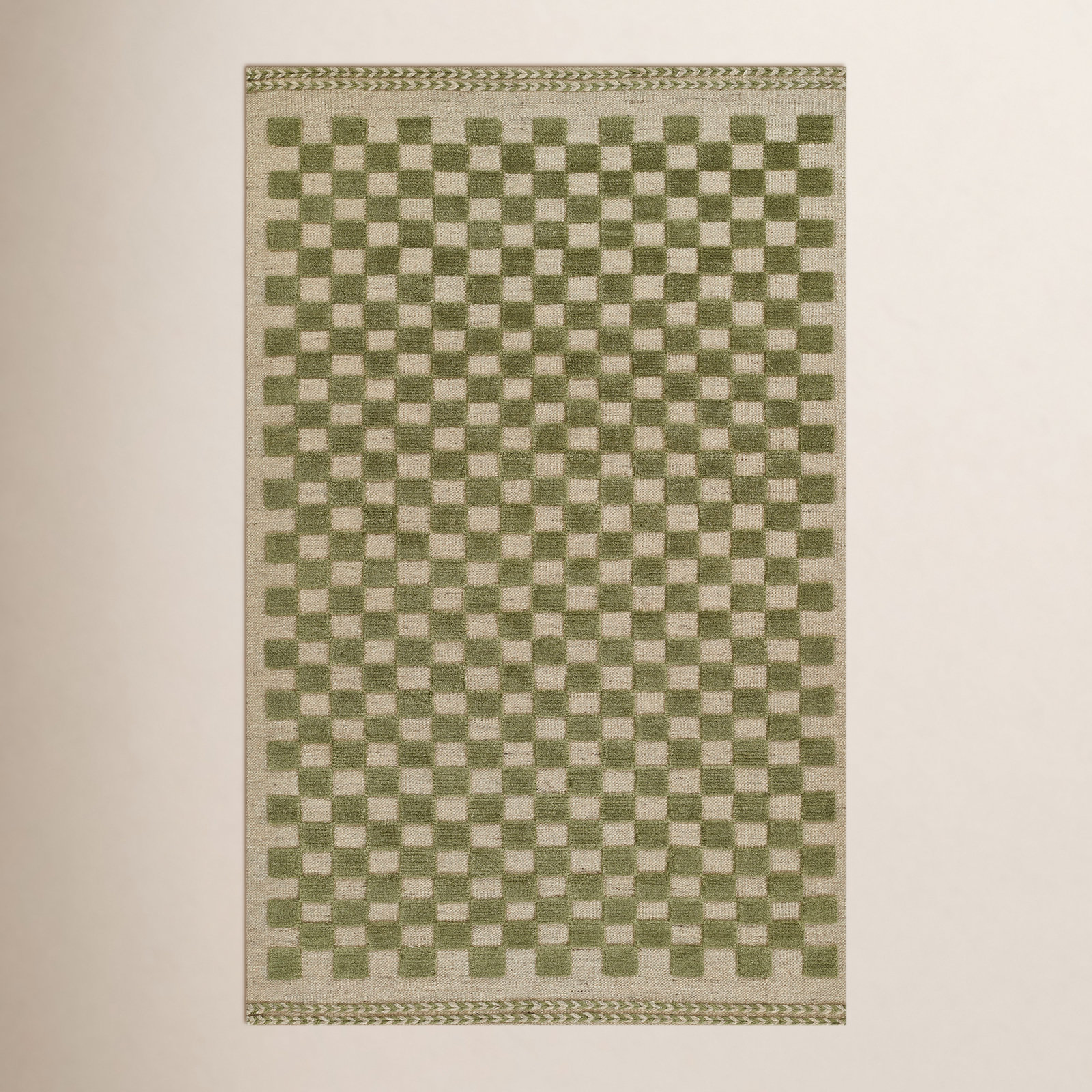 Rafaela Handmade Wool Rug, Rectangle 9' x 12'