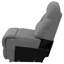 Fauteuil rembourré Rochon gris
