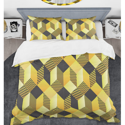 Polyester Patchwork Duvet Cover Set