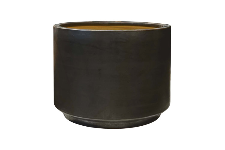 ferm living plant box pot ferm LIVING | Corduroy Pot - Carob Brown
