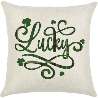 St. Patrick's Day Irish Day Themed Home Decor Pillow Case Sofa Cushion Cover