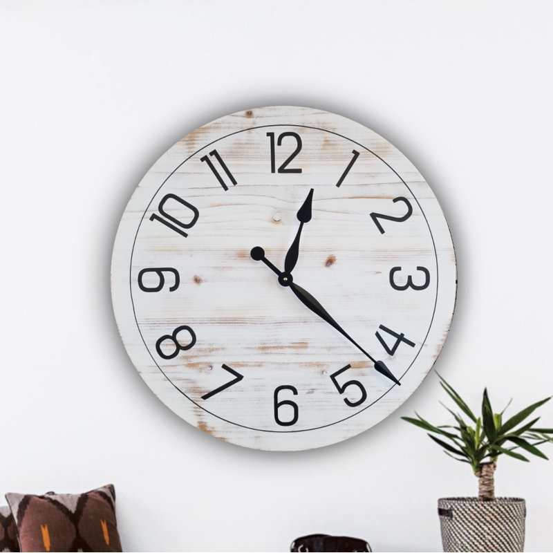 Horloge murale très grande, Moyen