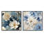 Halle - Ensemble de 2 collages carrés floraux-101865807-101865812