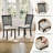 Deral Farmhouse Upholstered Dining Chairs, Gray-129849085